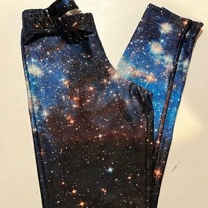 Black milk Galaxy print leggings